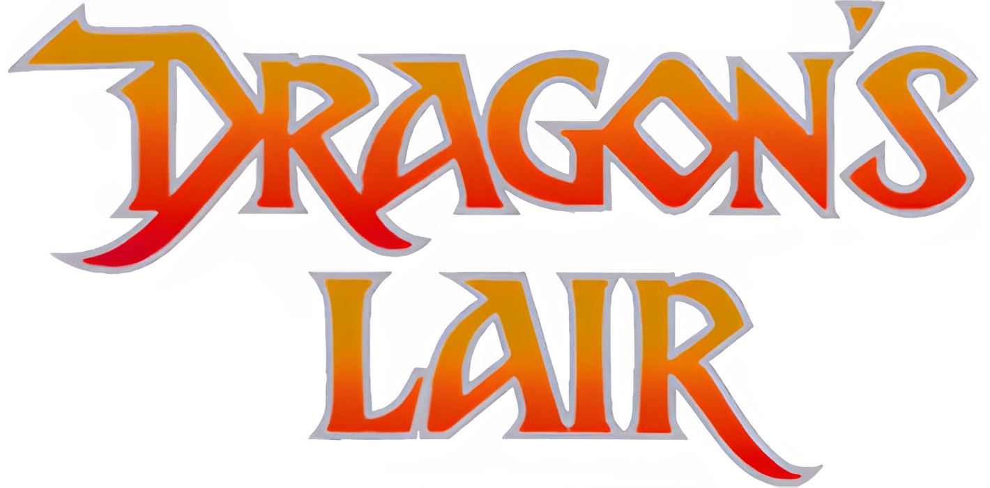 Dragon's Lair logo for Famicom